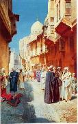 unknow artist Arab or Arabic people and life. Orientalism oil paintings  413 painting
